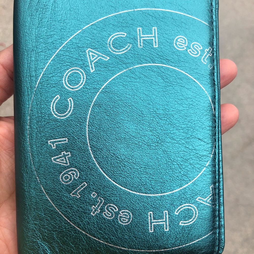 Coach Passport Holder